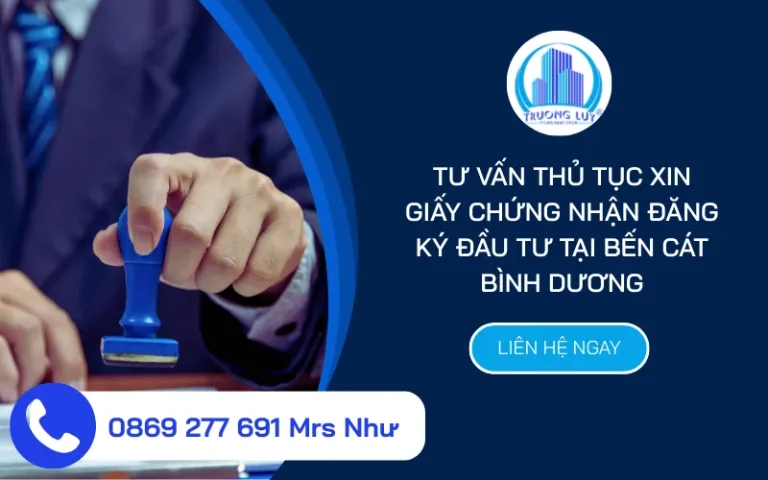 Dịch Vụ Xin Giấy Chứng Nhận Đăng Ký Đầu Tư Tại Bến Cát