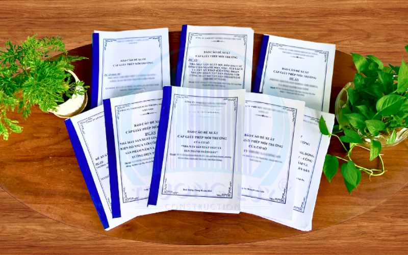 hồ sơ xin giấy phép môi trường