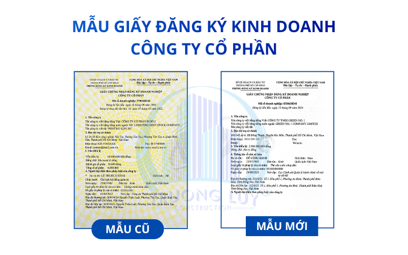 Giấy chứng nhận đăng ký doanh nghiệp công ty cổ phần