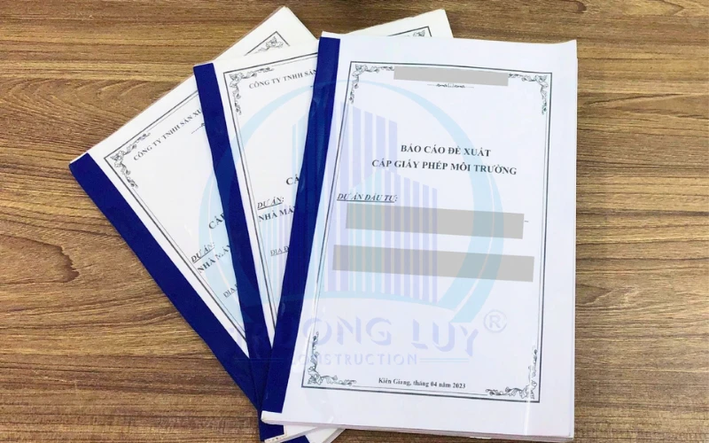 xin giấy phép môi trường
